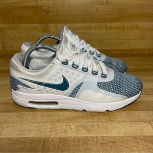 Air Max Zero Essential Smokey Blue Size 9.5 Running Shoes Sneakers 876080-003